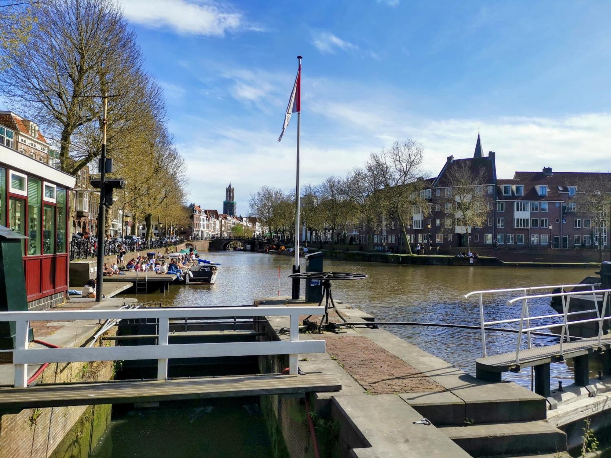 Slapen Aan De Sluis Lejlighed Utrecht Eksteriør billede