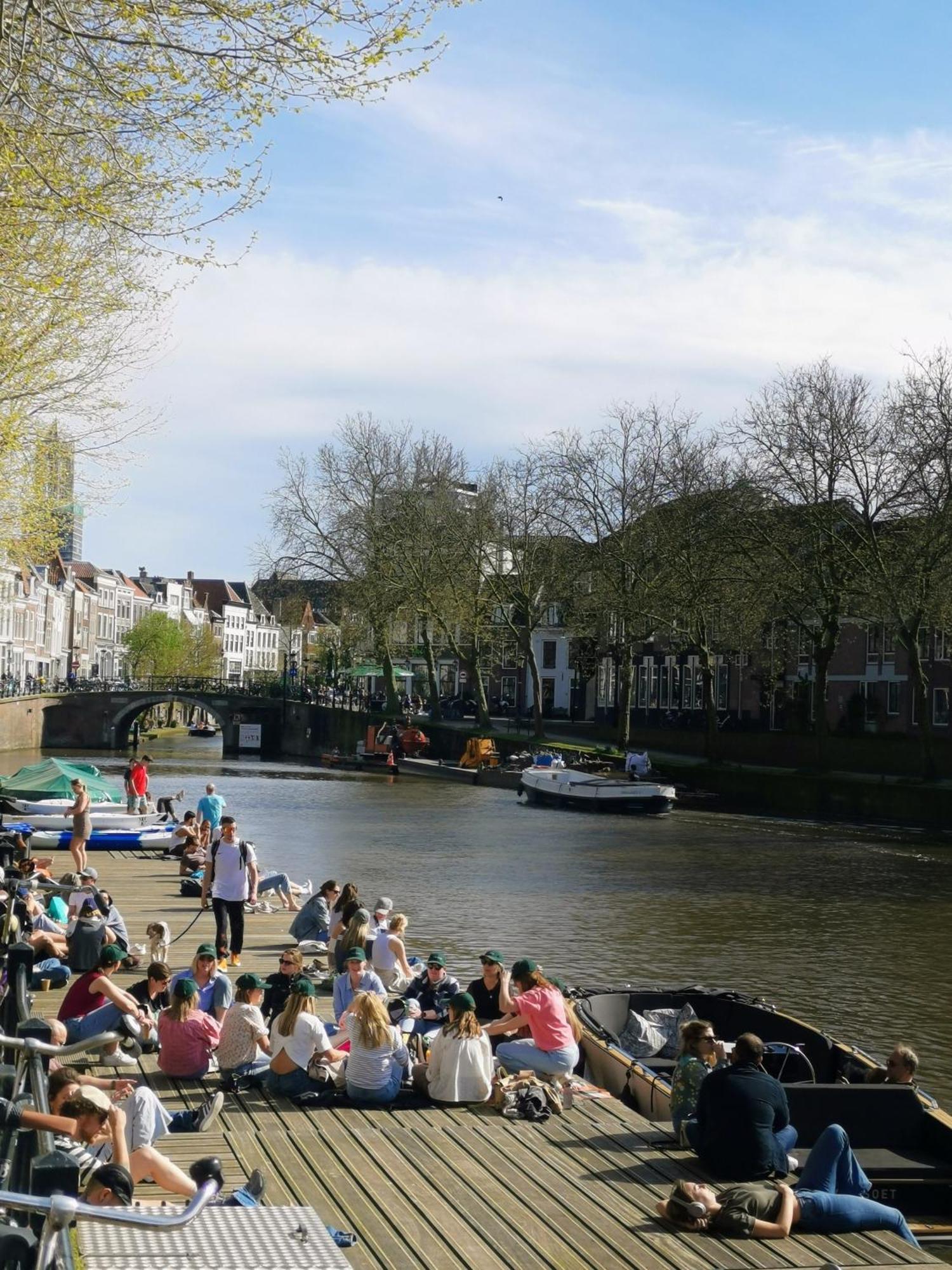 Slapen Aan De Sluis Lejlighed Utrecht Eksteriør billede